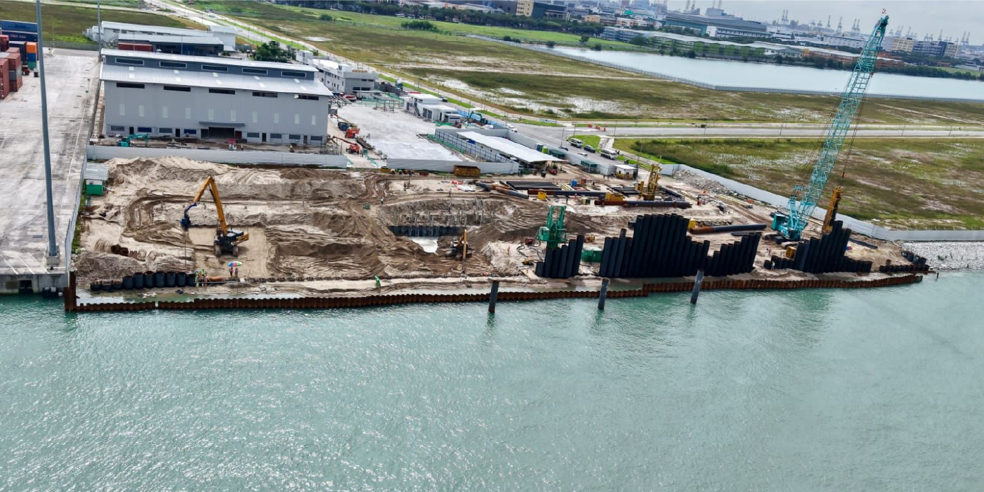 Crystal Offshore latest shipyard construction in Singapore